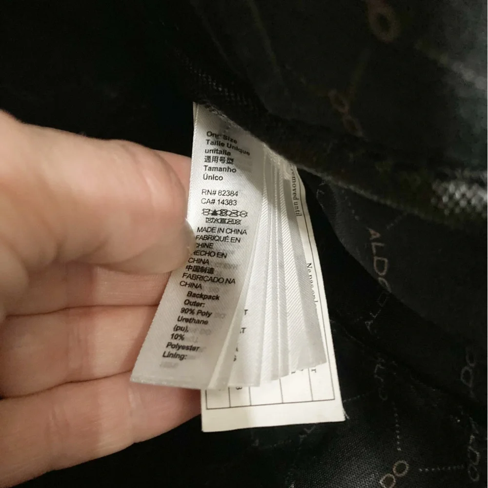 Aldo Purple Backpack
